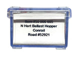 N Scale Atlas 50006605 Conrail CR 52921 70-Ton Hart Ballast Car