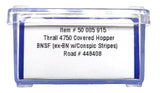 N Scale Atlas 50005915 BNSF ex-BN 448408 Thrall 3-Bay 4750 Covered Hopper