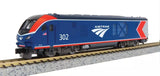N Scale Kato 176-6053-DCC Amtrak 304 Siemens ALC-42 Charger w/DCC