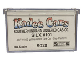 HO Scale Kadee #9020 Southern Indiana Liquified Gas ACF 11,000 Gallon Tank Car