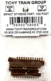 HO Scale Tichy Train Group 8083 6" Hex Head Bolt pkg (96)