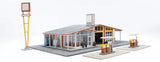 HO Scale Walthers Cornerstone 933-3541 Vintage Gas Station Kit