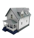 HO Scale Rock Island Hobby 42102 Pre-Built White Farmhouse
