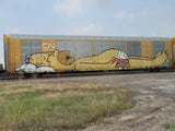 N Scale Fusion Graphics GRAFF103-160 "Homer" CTTX Autorack Graffiti Decal Set