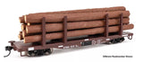 Walthers MainLine 910-50923 St Maries River Railroad 534 45' Logging Flatcar