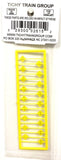 N Scale Tichy Train Group 2615 Yellow Picture Warning Signs pkg (18)