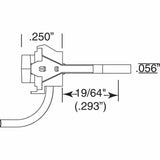 HO Kadee #118-25 SF Shelf Whisker Metal Couplers Medium 9/32" Centerset (25)pr