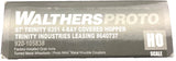 HO Scale Walthers Proto 920-105838 Trinity Leasing 67' 6351 4-Bay Covered Hopper