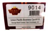 HO Broadway Limited 9014 UP Union Pacific Business Car 119 "Kenefick" H.W.Bush Funeral Train Drumhead