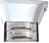 N Scale Micro Trains 983 02 279 Southern Pacific Flat Car w/Trailer 2-Pack #1