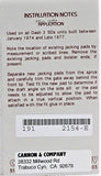 HO Scale Cannon & Company JP-2154 EMD SD Series Tall Jacking Pad pkg (4)