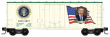 N Scale Micro Trains 07400147 Donald J. Trump Presidential 40' Plug-Door Boxcar