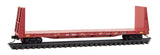 N Scale Micro Trains 54 00 451 Canadian Pacific 316414 61' 8" Bulkhead Flatcar