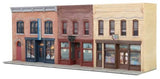HO Scale Walthers Cornerstone 933-4072 Merchant Row Background Building Kit