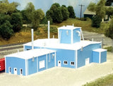 N Scale Pikestuff 541-8016 Blue 80 x 130' MAC Milton A. Corporation Building Kit