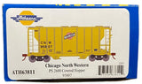 HO Scale Athearn 63811 Chicago Northwestern C&NW 95807 PS-2 2600 Covered Hopper