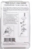 N Scale Micro Trains 110301 Unassembled True-Scale Long Shank Coupler pkg (20)