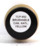 Tru-Color TCP-852 Flat CN Canadian National Yellow 1 oz Paint Bottle