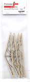 HO Scale Herpa 5508 Wood Roof Truss Truck/Flat Car Load (4) pcs