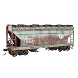 HO Atlas/Micro Trains 220010007 BNSF 406020 2-Bay Covered Hopper Kit