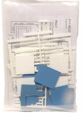 N Scale Pikestuff 541-8002 Blue 30 x 60' Small Engine House Building Kit