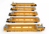 HO Scale Walthers MainLine 910-55671 Small Red logo TTX DTTX 748295 Thrall 5-Unit Rebuilt 40' Well Car