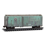 N Scale Micro Trains 983 05 093 Weathered Great Northern 40' Boxcar 2-Pack