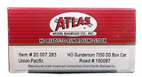 HO Atlas 20007283 Union Pacific BKTY 160087 Gunderson Double Plug-Door Boxcar