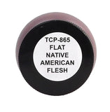 Tru-Color TCP-865 Flat Native American Flesh 1 oz Paint Bottle