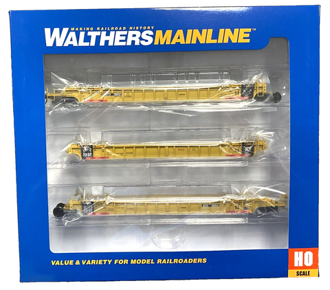 HO Walthers MainLine 910-55813 DTTX 786842 NSC Articulated 3-Unit 53' Well Car