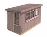 HO Scale Blair Line 184 Laser-Cut Wood Scale House Kit