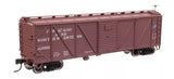 HO Walthers 910-40707 Chicago & North Western 62056 40' Single Sheathed Boxcar