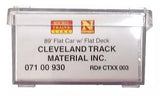 N Scale Micro Trains 7100930 CTXX #003 Track Panel Flatcar w/Panel Support Kit