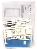 N Scale Pikestuff 541-8011 Blue 60 x 40' Diamond Tool & Engineering Building Kit