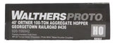 HO Scale Walthers Proto 920-106042 Georgetown Railroad GRR436 40' Ortner 100-Ton Hopper