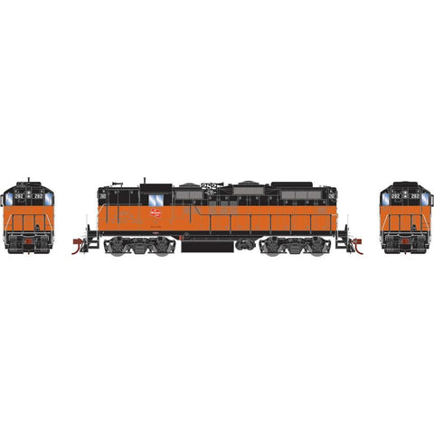 HO Scale Athearn Genesis G82271 Milwaukee Rood MILW 282 GP9 DCC Ready