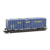 N Micro Trains 2500346 CSX 994371 DO NOT HUMP 50' Rib-Side Track Inspection Car)
