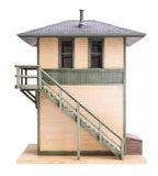 HO Scale Walthers Cornerstone 933-3556 Trackside Signal Tower Building Kit