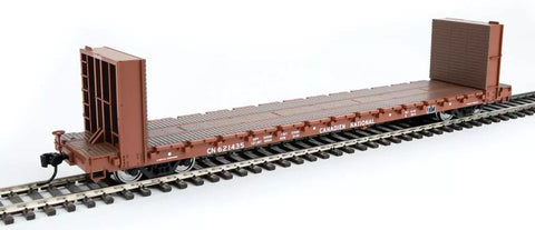 HO Scale Walthers 910-5868 Canadian National CN 621435 60' PS Bulkhead Flatcar