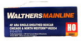 HO Walthers 910-40705 Chicago & North Western 62034 40' Single Sheathed Boxcar