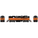 HO Scale Athearn Genesis G82372 Milwaukee Rood MILW 297 GP9 DCC/Sound