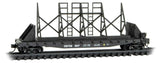 N Scale Micro Trains 045 00 790 Conrail CR 758007 50' Flatcar w/Load