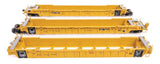 HO Walthers MainLine 910-55811 DTTX 785715 NSC Articulated 3-Unit 53' Well Car