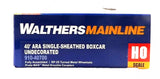 HO Scale Walthers MainLine 910-40700 Undecorated 40' ARA Single Sheathed Boxcar