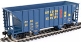 Walthers MainLine 910-56605 Golden West GVSR 629567 34' 100-Ton 2-Bay Hopper