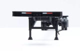 HO Scale Walthers SceneMaster 949-4603 Black 53' Container Chassis 2-Pack