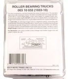 N Scale Micro Trains 310032 Roller Bearing Trucks w/Medium Coupler (10) Pair