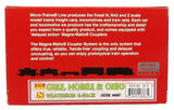 N Micro Trains 98305082 Weathered Gulf, Mobile & Ohio 50' Boxcar w/10' Door (2)
