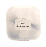 N Scale Rock Island Hobby 43108 Pre-Built Blue w/Black Roof Bungalow House