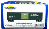 HO Scale Athearn 71059 British Columbia BCOL 4653 50' Superior Plug Door Boxcar